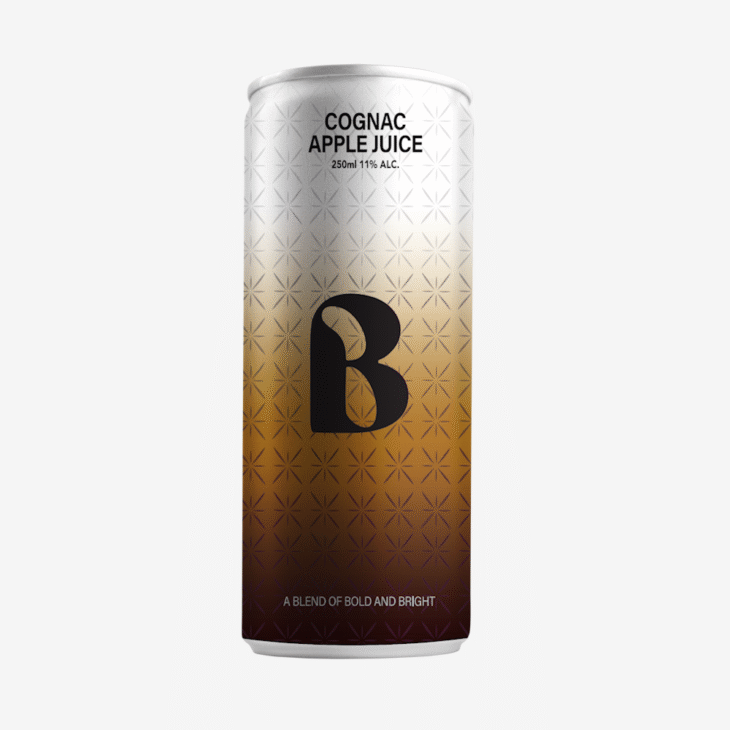 BranQ - Cognac & Apple Juice (12 pack) - Afbeelding 3