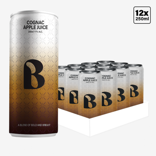 BranQ - Cognac & Apple Juice (12 pack)