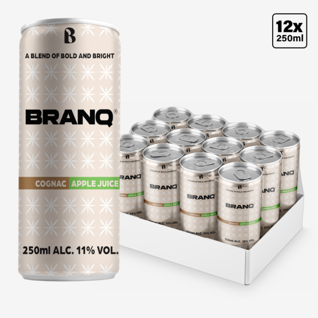 BranQ - Cognac & Apple Juice (12 pack)