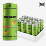 BranQ - Cognac & Peach Lime (12 pack)